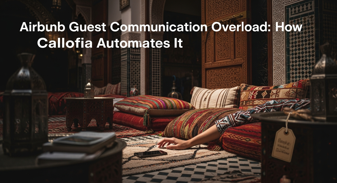 Airbnb guest communication overload: how Callofia automates it